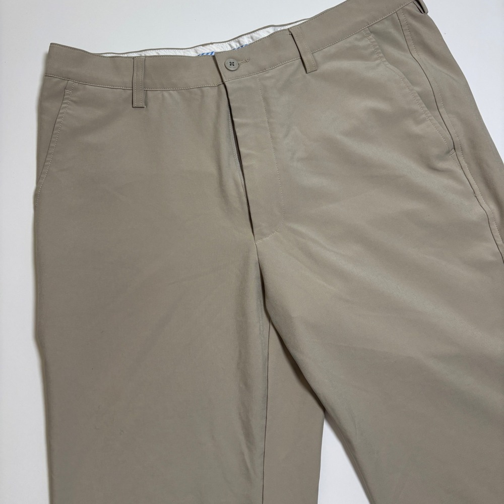 FootJoy FJ Performance Athletic Fit Golf Pants Khaki Mens 34x30 Stretch Trousers
